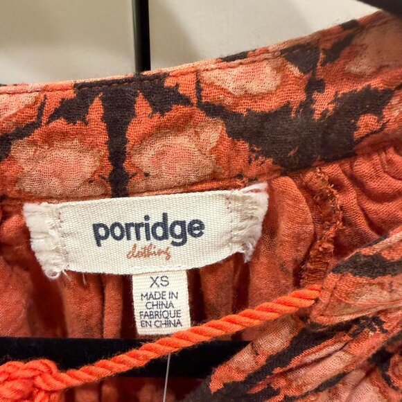 Anthropologie Porridge Clothing Orange Tie Dye - Picture 4 of 6